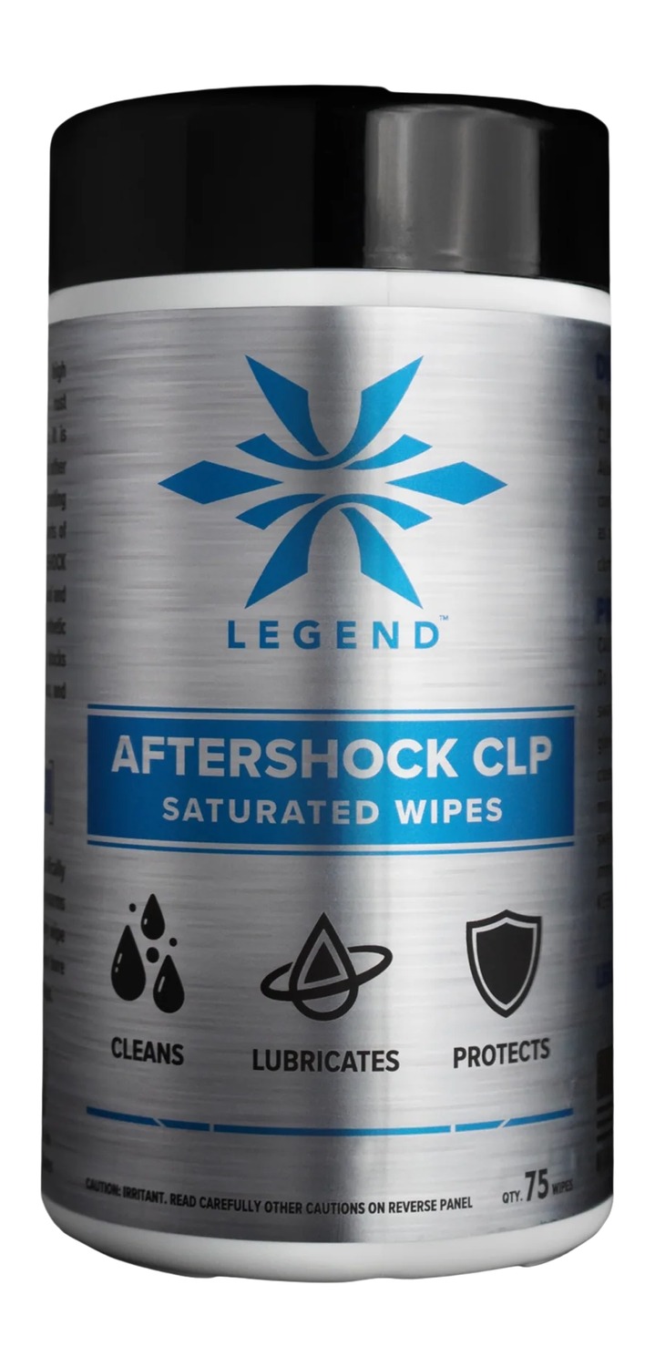 LEGEND AS-SW-75 AFTERSHOCK CLP SATURATED WIPE