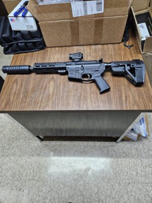 AR15 .300 BLK Pistol w/ AB Suppressor and Optic