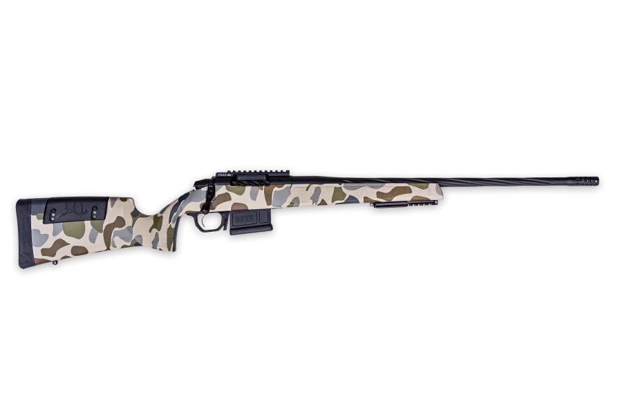 Weatherby 307 Hush 7PRC Bolt Action Rifle, Camo