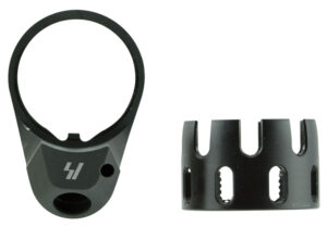 Strike Industries AR Enhanced Castle Nut with QD End Plate