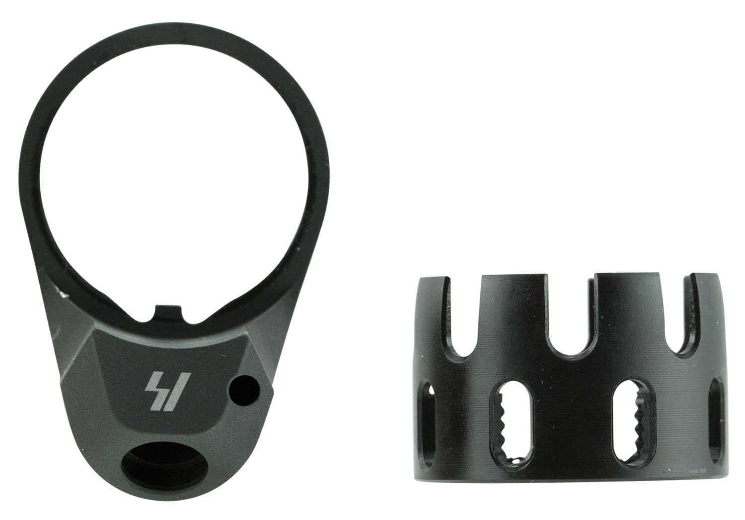 Strike Industries AR Enhanced Castle Nut with QD End Plate