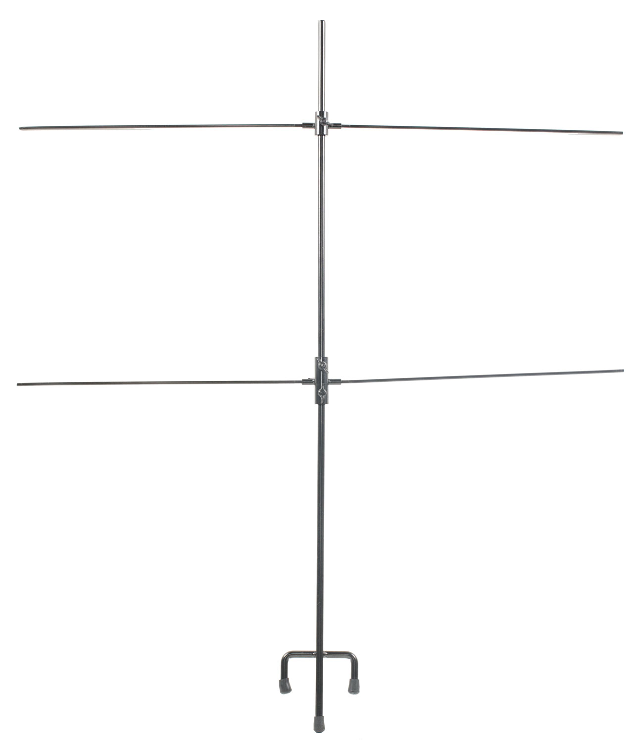 SME SMETGTST Double Paper Target Stand Black Steel Includes 8 Metal Clips