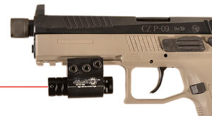 AimShot KT6132 Red Pistol Laser - Matte Black