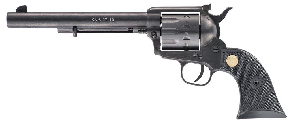Chiappa SAA 1873 Medium Frame .22 LR Revolver, 7.5" Barrel