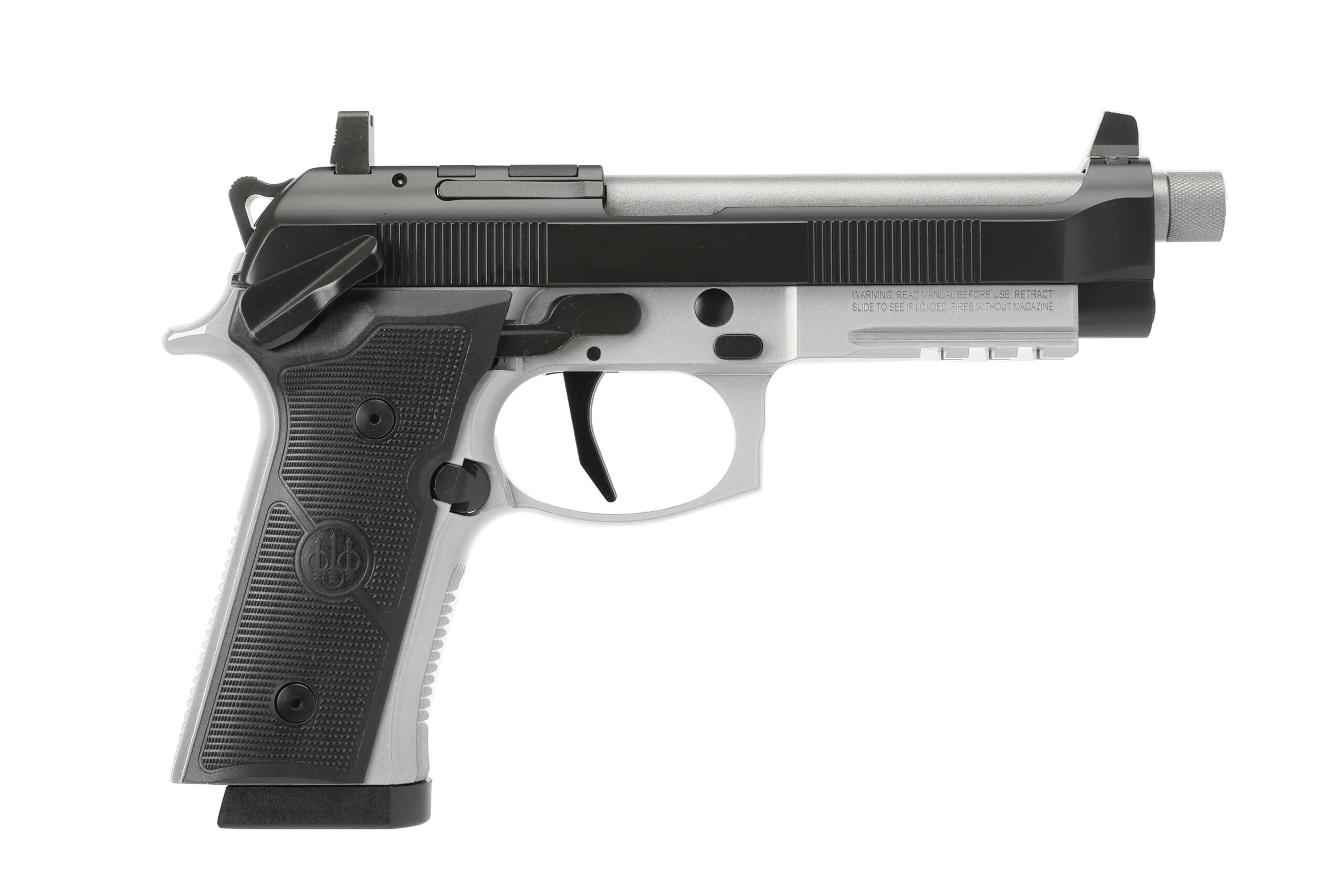 Beretta 92XI SAO TAC 9mm Pistol - 18+1 Capacity