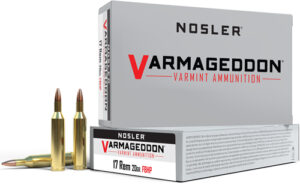 NOSLER VARMAGEDDON 17 REM - 20GR HPFB 20RD 20BX/CS