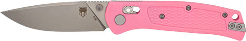 COBRATEC EDC SCOUT BAR LOCK - 3.12" PINK STAINLESS STEEL