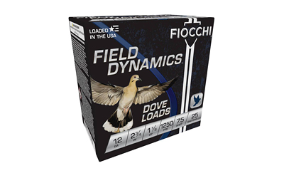FIOCCHI D&Q 12GA 2.75" #7.5 25/250