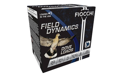 FIOCCHI D&Q 20GA 2.75" #8 25/250
