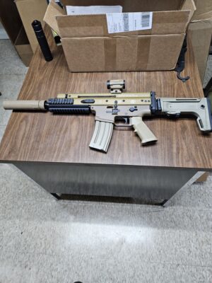 FN Scar 15P FDE 556 SBR w/ Rugged Silencer and Optic