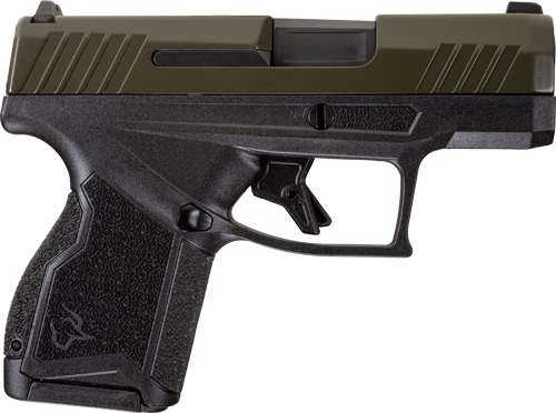 Taurus GX4 9mm 11-Round Pistol - Matte Black/Green