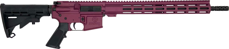 Great Lakes AR15 Rifle .223 Wylde 16" Black Cherry