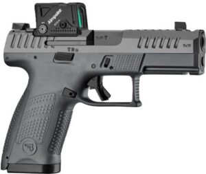 CZ P-10 C Ported COA Elite 9mm Pistol - Gray/Nitride