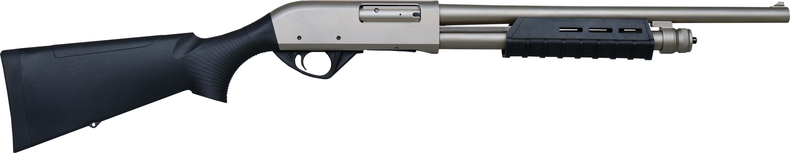 GForce Arms GF3PD 12 Gauge Pump Shotgun, Nickel Finish