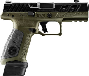 Beretta APX A1 FS Ported 9mm Pistol - OD Green