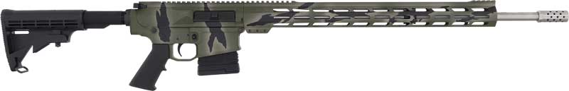 Great Lakes AR10 Rifle .243 Win 24" Barrel Pursuit Green