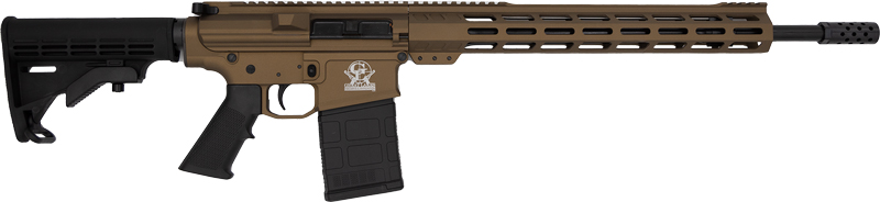 Great Lakes AR10 Rifle .308 Win 18" Nitride Barrel Bronze