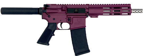 Great Lakes AR-15 Pistol .223 Wylde 7.5" Stainless Black Cherry