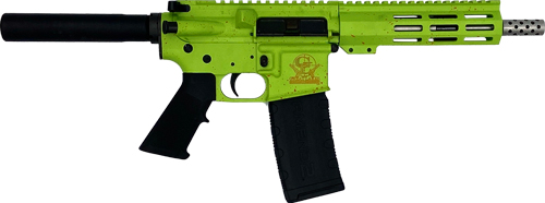 Great Lakes AR15 Pistol .223 Wylde 7.5" Zombie Splatter