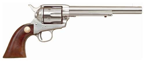 Cimarron P-Model 45LC 7.5" Stainless Walnut Revolver