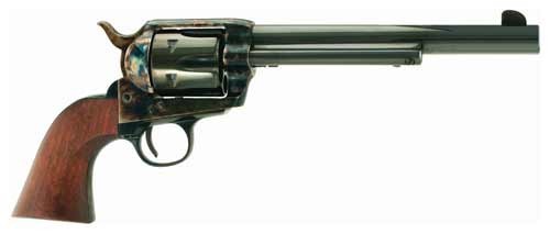 Cimarron Frontier 45LC Revolver 7.5" Blued/Walnut