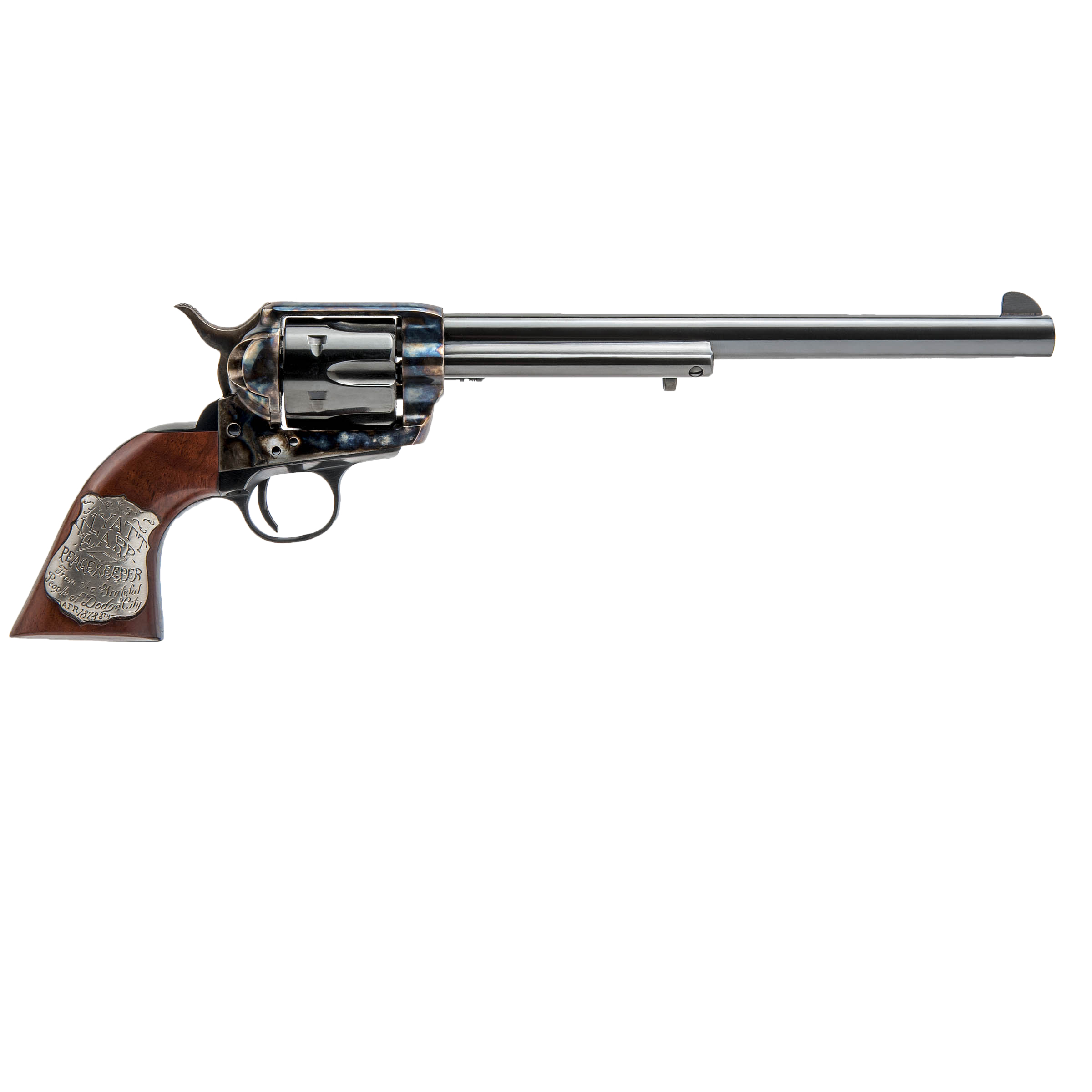 Cimarron Wyatt Earp .45 LC Revolver, 10" Blued