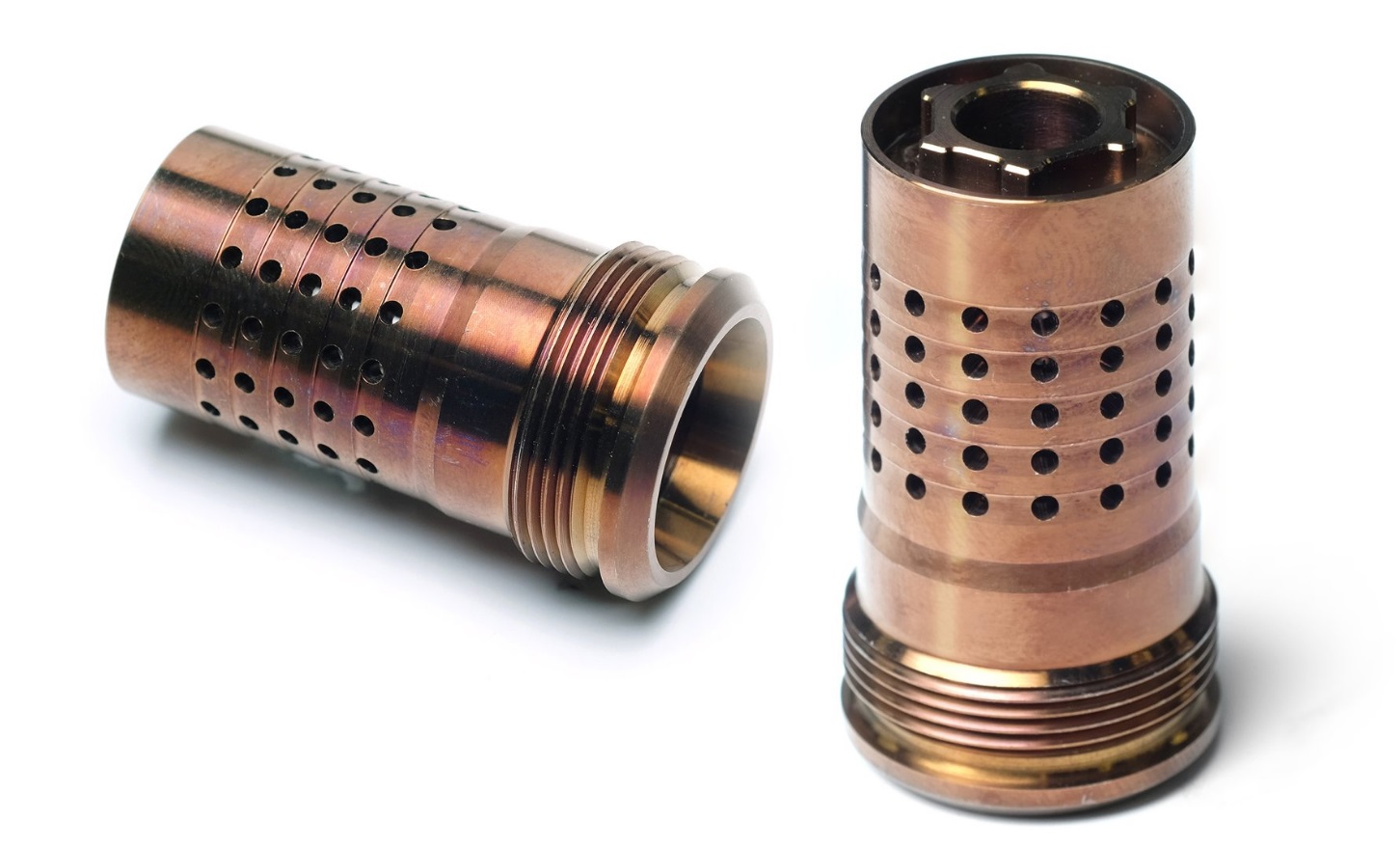 Q LLC Cherry Bomb Muzzle Brake 5/8x24 8.6 Blackout
