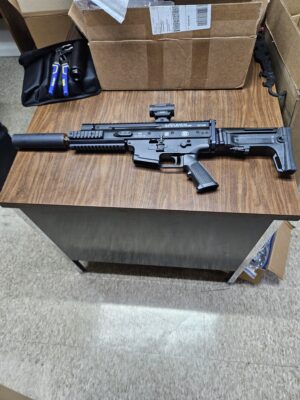 FN Scar 15P 300BLK SBR w/ Collapsible Stock, Polonium 30 and Holosun Optic