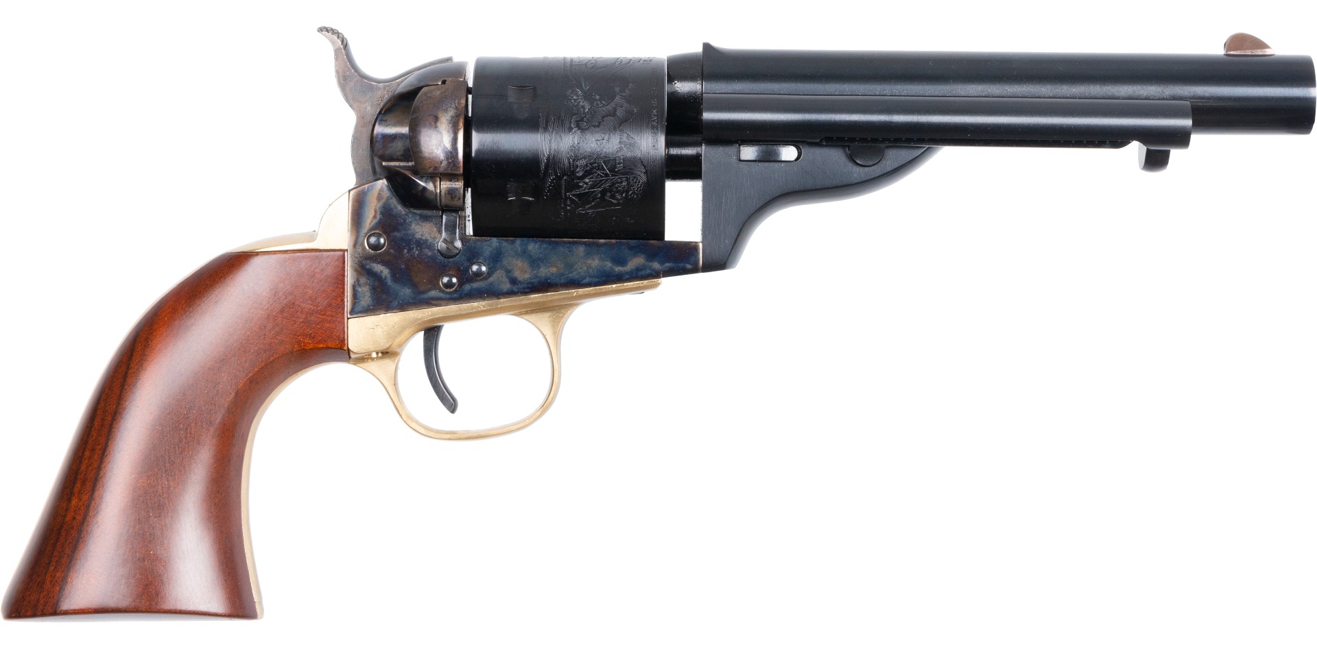 Cimarron Model 1872 Open Top Navy Revolver .45 LC 5.5"