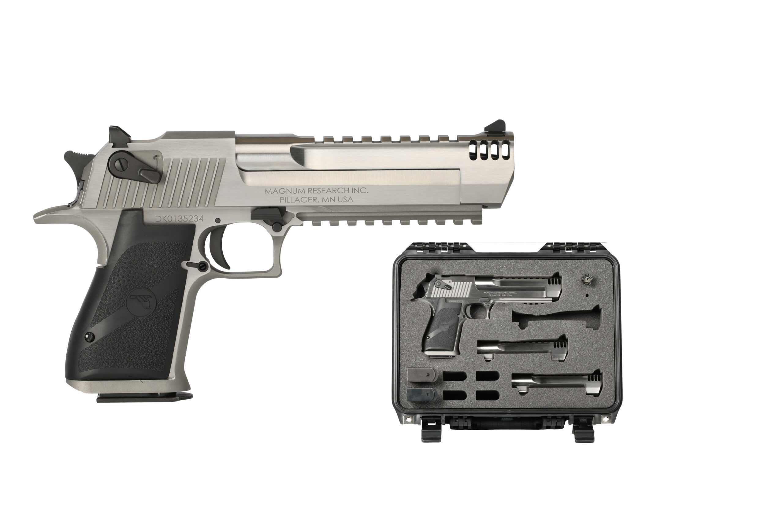 Magnum Research Mark XIX Combo 6" Brushed Stainless Steel