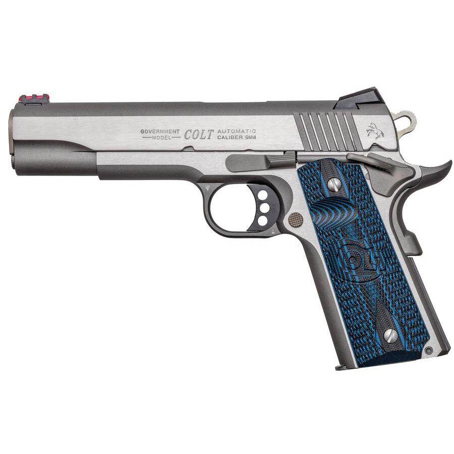 Colt Government Competition 9mm 5" Stainless Handgun