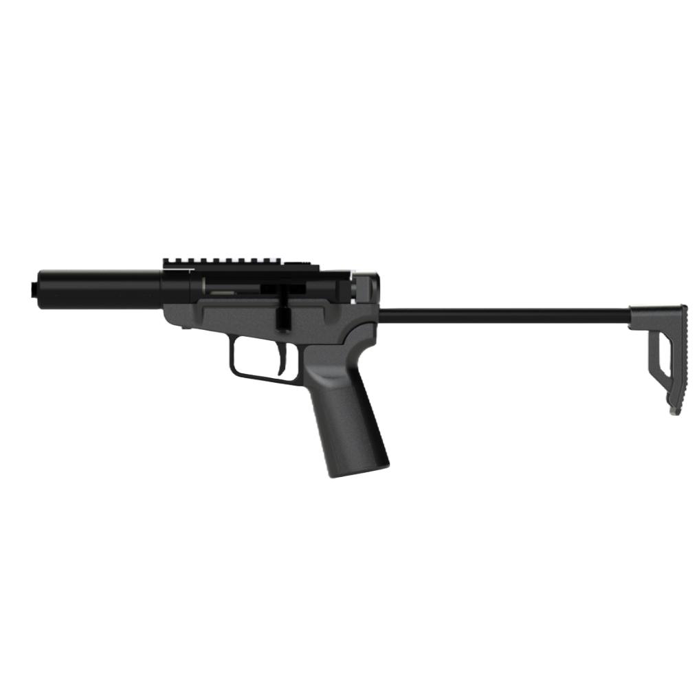 Dark Mountain Stowaway 9mm Single Shot Handgun with Threaded Barrel