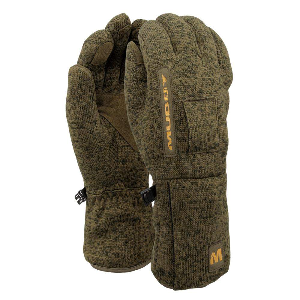 Muddy Nucleus Heated Midweight Glove Brown Clay L
