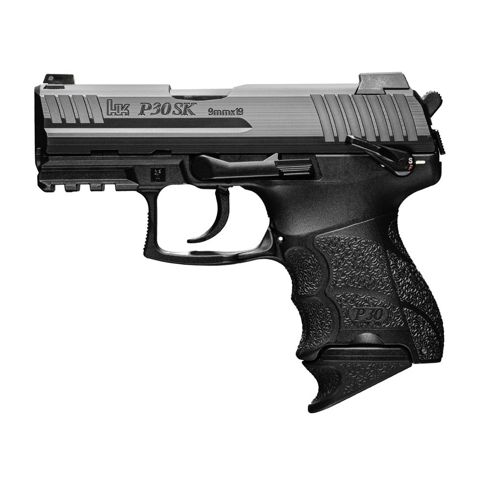 H&K P30SKS Subcompact 9mm Handgun with 15rd & 12rd Magazines