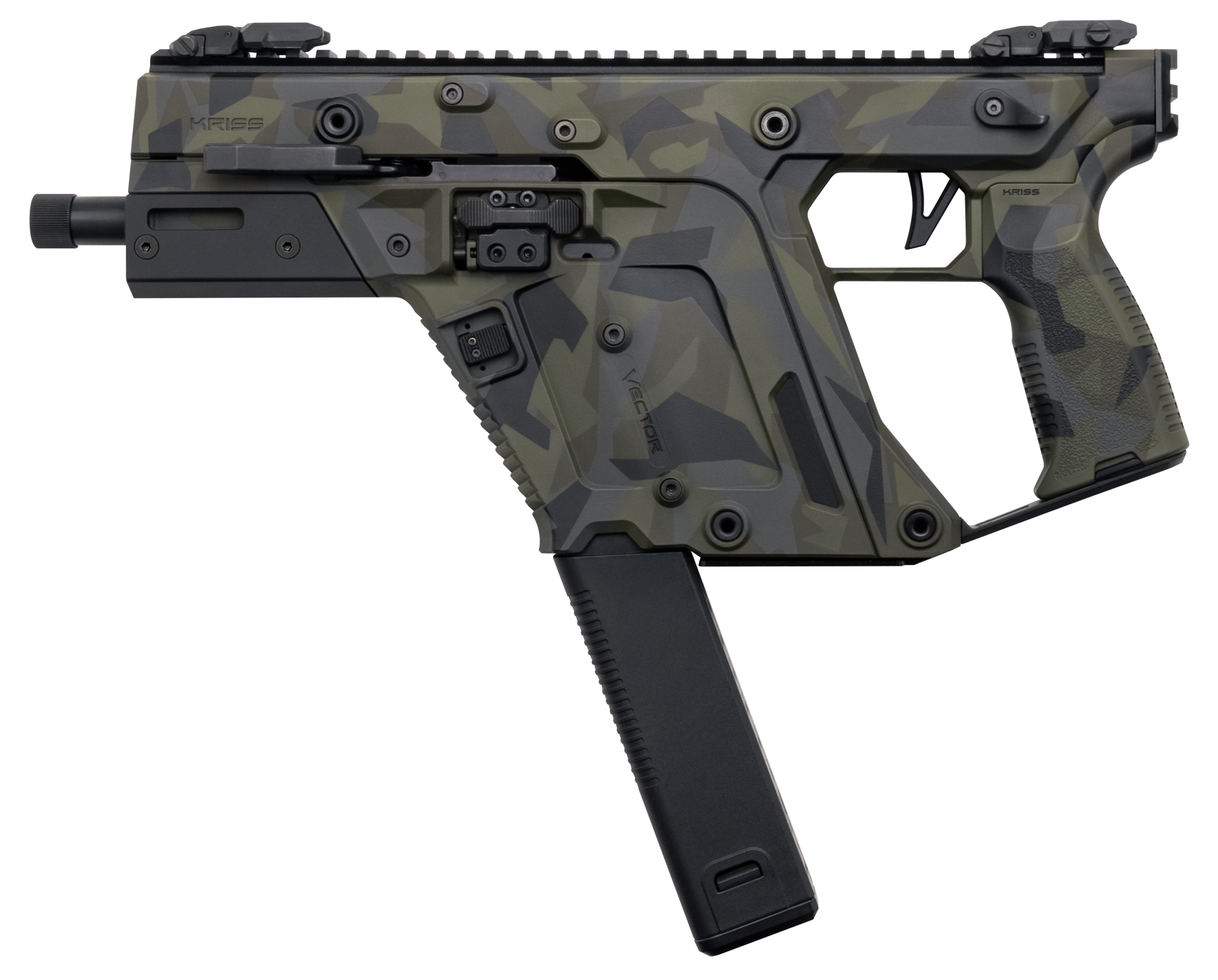 KRISS Vector SDP G3 .45 ACP Pistol - Woodland Camo, 30rd