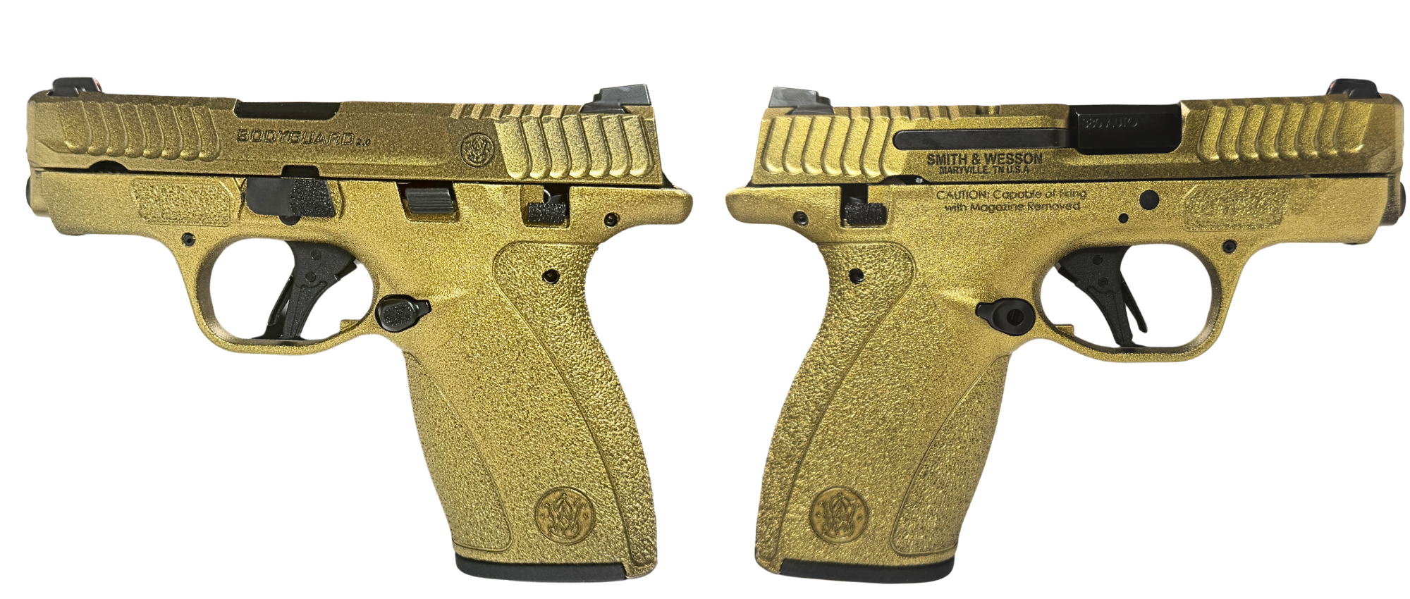 Smith & Wesson Bodyguard 2.0 Gold MS .380 ACP Pistol