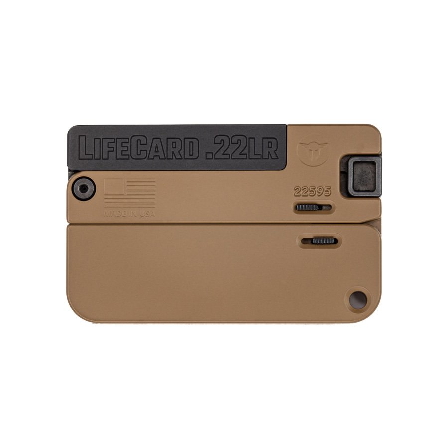 Trailblazer Firearms LifeCard 22LR Black/Brown