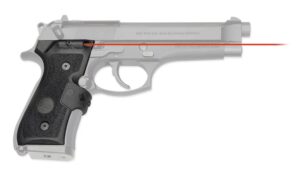CRIMSON TRACE LASERGRIP BER 92 BLK MIL-STD