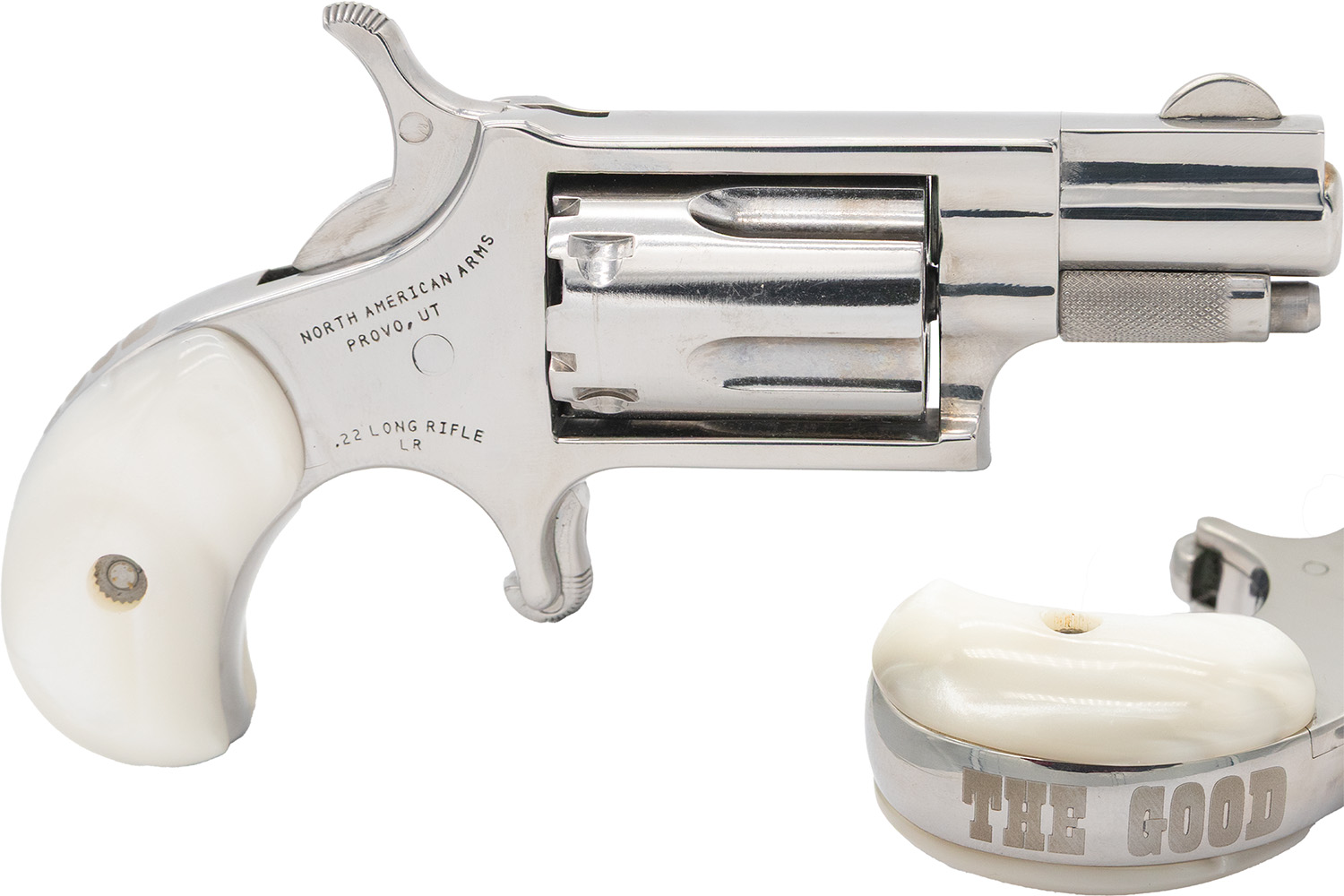 North American Arms Mini-Revolver .22LR 1.125" Stainless