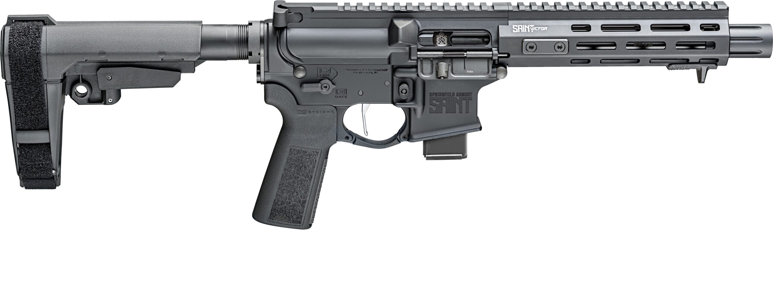 Springfield Armory SAINT Victor 9mm Pistol 8.5" Barrel