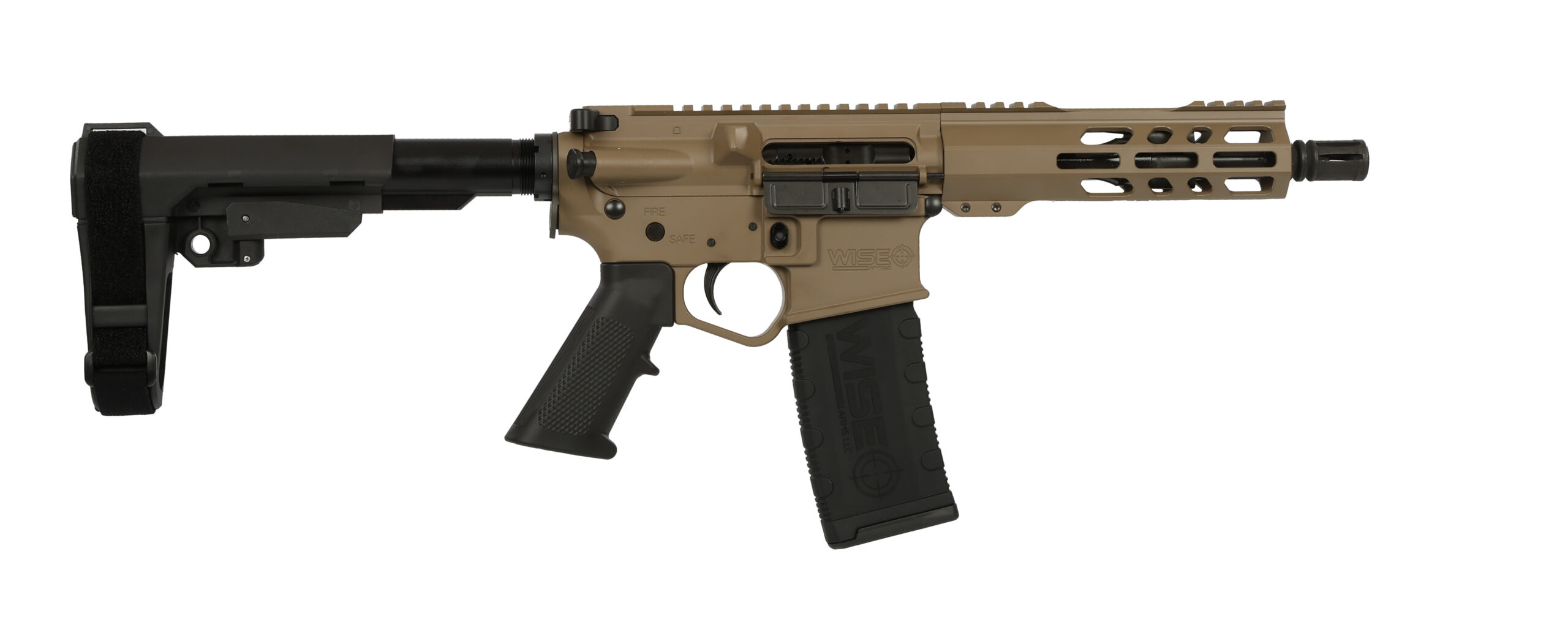 Wise Arms WA-15B .300 Blackout Pistol 7.5" FDE