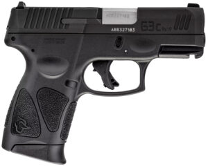 Taurus 1G3C9312X10 G3C  Compact Frame 9mm Luger 10+1 3.26" Matte Stainless Steel Barrel, Matte Black Tenifer Serrated Steel Slide, Black Polymer Frame w/Picatinny Rail, Black Polymer Grip, Right Hand