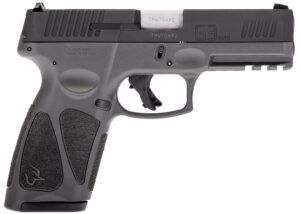 Taurus 1G3B941G G3  Full Size Frame 9mm Luger 15+1/17+1 4" Matte Stainless Steel Barrel, Matte Black Tenifer Serrated Steel Slide, Gray Polymer Frame w/Picatinny Rail, Gray Polymer Grip, Right Hand