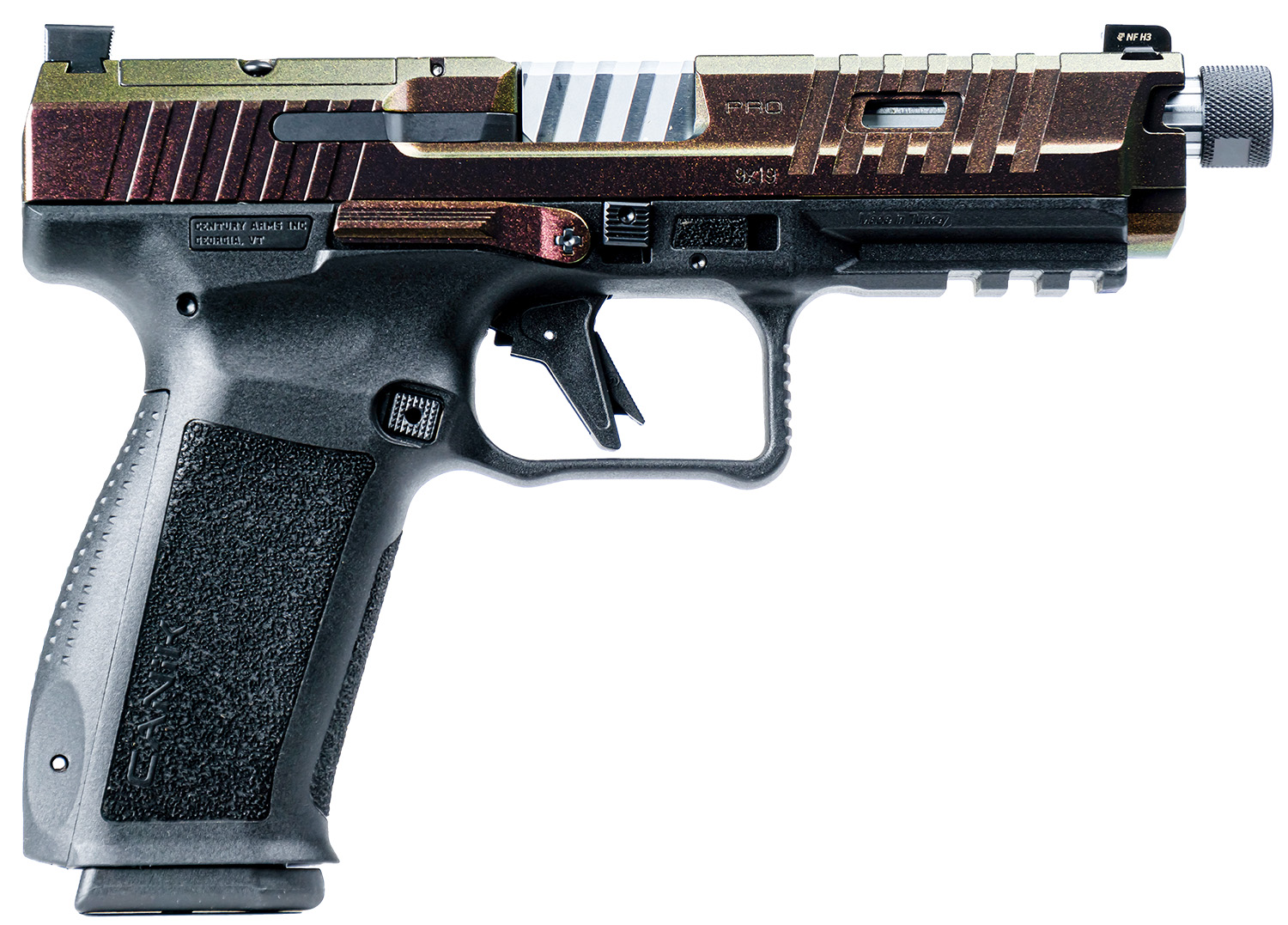 CIA HG8342RB-N   METE SFT PRO 9MM 5 18R RZRBK/BLK
