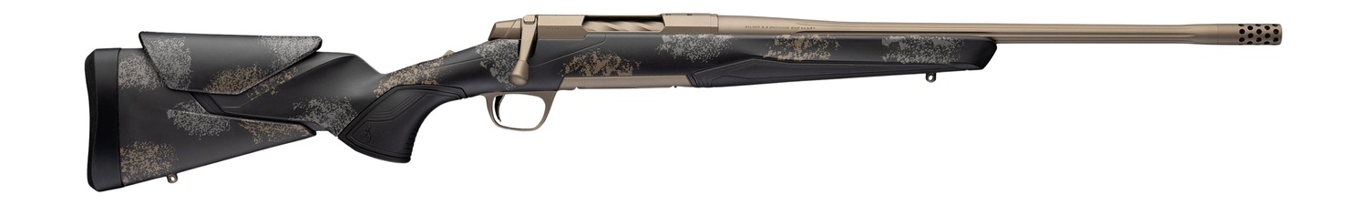 Browning 036143229 X-Bolt 2 Speed SPR HD Full Size 300 Win Mag 3+1 22" Burnt Bronze Cerakote Fluted Threaded Barrel, Burnt Bronze Cerakote Steel Drilled & Tapped Receiver, Bronze/Gray Camo Adj Vari-Te
