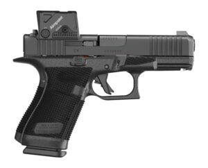 Glock P61950B03DC8A3 G19 Gen6 w/Aimpoint 9mm Luger 15+1 4.02" Black GMB Barrel, Black Steel Serrated w/Optic Slide, Black Polymer Frame w/Accessory Rail, Interchangeable Backstrap Grip, Aimpoint COA 3