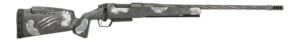 Fierce Firearms RIVSSN22CM22 Rival Twisted Rival XP 2.0 NRL Edition 22 Creedmoor 22" Black Cerakote Stainless Steel Spiral Fluted Barrel & Drilled & Tapped Receiver, Arca Rail Forend, Carbon Matrix Pu