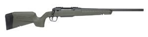 Savage Arms 33122 Axis 2  30-06 Springfield 4+1 20" Matte Black Carbon Steel Threaded Barrel, Drilled & Tapped Receiver, OD Green Fixed w/Pistol Grip Synthetic Stock, Right Hand