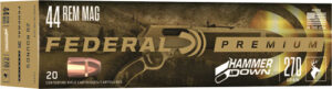 FEDERAL HAMMER DOWN 44 REM MAG - 270GR JSP 20RD 10BX/CS