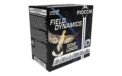 FIOCCHI D&Q 12GA 2.75" #7.5 25/250